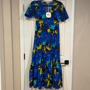 NWT Christopher John Rogers Collab Maxi Dress